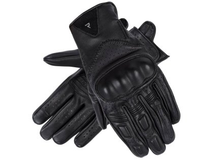 105329 kozene rukavice rebelhorn thug ii perforovane cerne rukavice velikost l
