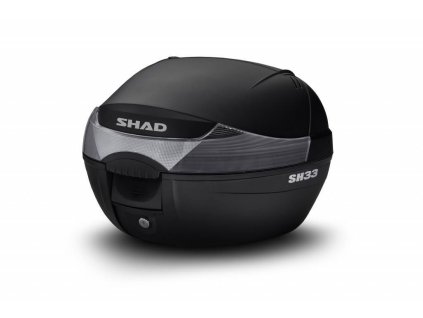 106181 shad vrchni kufr na motorku sh33 cerny