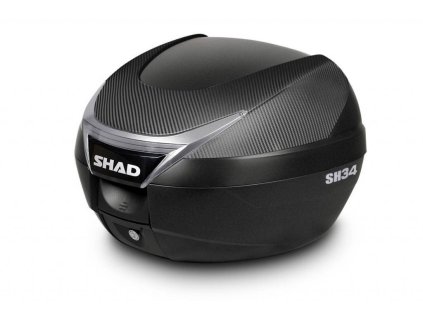 106397 shad vrchni kufr na motorku sh34 karbon