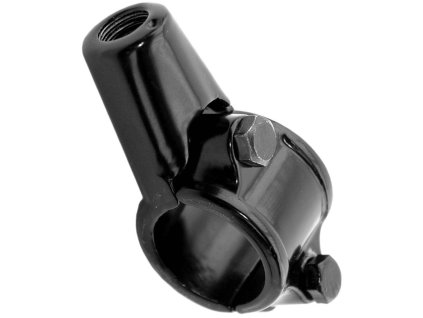 108503 1 adapter do zrcatek objimka na riditka 22 mm zavit m10 pravy cerny