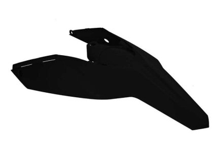 108845 racetech zadni blatnik s boky ktm exc excf 08 11 barva cerna cdktmnrexc8