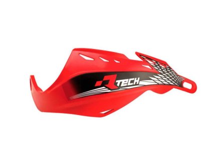 109217 racetech kryty rukojeti gladiator easy barva cervena s uchycenim na riditka 22 2mm