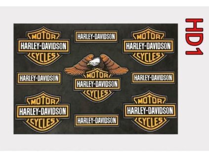 110711 samolepky harley davidson hd1