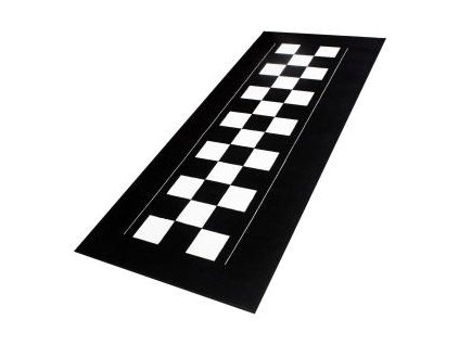 110837 koberec series 4 checker board 190x80cm