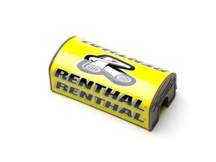 112061 renthal protektor na riditka fatbar pad yellow barva zluta s logem renthal