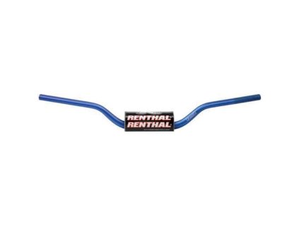 112211 renthal riditka 1 1 8 cala 28 6mm mx fatbar handlebar blue ktm high padded barva m