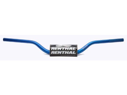 112229 renthal riditka 1 1 8 cala 28 6mm mx fatbar rc high blue barva modra s protektorem