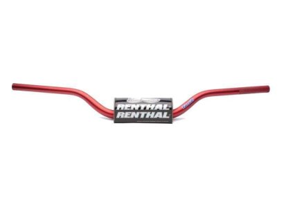 112238 renthal riditka 1 1 8 cala 28 6mm mx fatbar red rc high barva cervena s protektore
