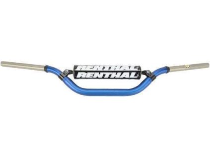 112271 renthal riditka 1 1 8 cala 28 6mm mx twinwall handlebar blue cr crf 04 13 kx kxf 0