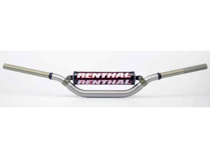 112298 renthal riditka 1 1 8 cala 28 6mm mx twinwall handlebar grey reed windham padded b