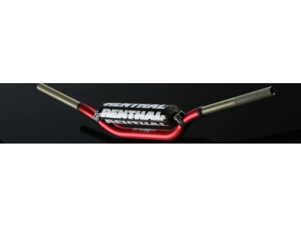 112313 renthal riditka 1 1 8 cala 28 6mm mx twinwall handlebar red cr crf 04 13 kx kxf 06 13 padd