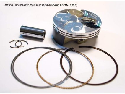 114350 wossner pist honda crf 250r 16 17 76 76mm 14 00 1 oem 13 80 1