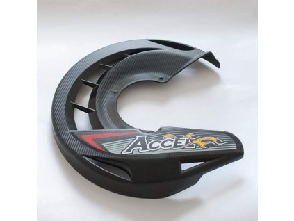 120812 accel plastova cast krytu brzdovych kotoucu do adapteru fdcm nebo krytu fdg barva cerna