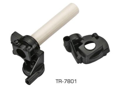 120881 accel plynova rukojet kx 125 250 rm 125 250 s gumovym krytem