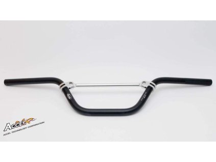 121277 accel riditka hlinikova s hrazdou pit bike l barva cerna sirka 734mm vyska 171mm