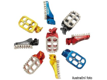 121460 accel stupacky yamaha yz yzf wrf 01 17 hlinikove t7075 ocel barva cerna nastavitel