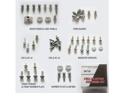 121487 accel srouby do plastu ktm sx 11 15 exc 12 15