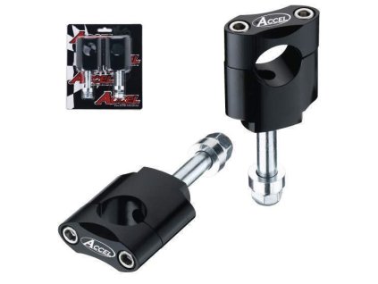 121643 accel uchyceni riditek 22 2mm vyska 45mm se sroubem m12 barva stribrna