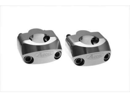 121673 accel uchyceni riditek dolni 22 2 horni 28 6mm vyska 20mm barva stribrna