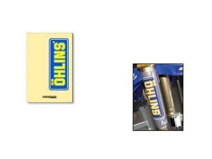 124259 blackbird sada ochrannych nalepek na teleskopy ohlins clear 2 ks