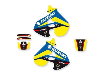 124490 blackbird sada ochrannych nalepek suzuki rm 125 250 96 00 dream 4