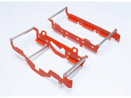 126893 crosspro kryty chladicu hlinikove model light do motorky s ventilatorem ktm exc 17