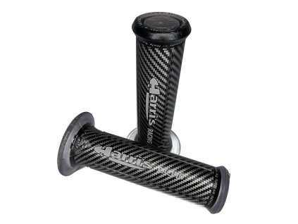 128687 harris gumove gripy rukojeti 01687 cra 120 mm 22mm barva carbon