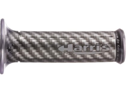128708 harris gumove gripy rukojeti 01687 nc 120 mm 22mm barva carbon