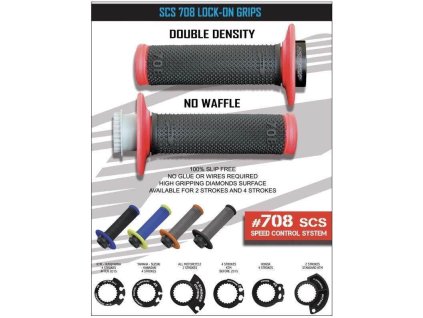 135437 progrip gripy pg708 off road se zamkem scs lock on 6 adapteru plynu 22 25mm barva