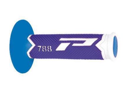 135533 progrip gripy pg788 off road 22 25mm delka 115mm barva bila modra jasno modra troj