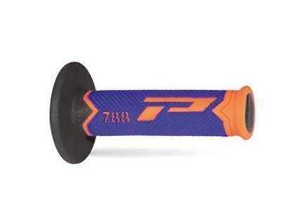 135560 progrip gripy pg788 off road 22 25mm delka 115mm barva oranzova fluo modra cerna t