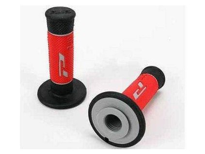 135632 progrip gripy pg790 off road 22 25mm delka 115mm barva seda cerna cervena trojdiln