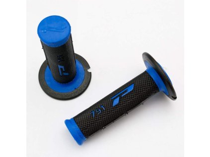135656 progrip gripy pg791 off road 22 25mm delka 115mm barva modra cerna dvoudilne 791 1