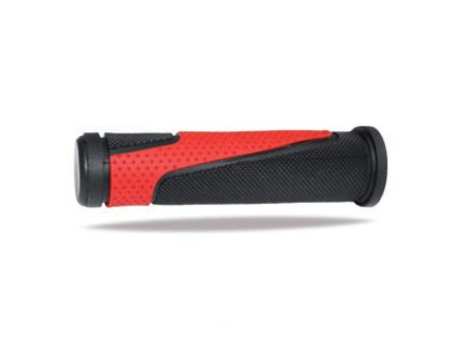 135815 progrip gripy pg807 atv jet ski mtb 22 22mm delka 125mm barva cerna cervena dvoudi