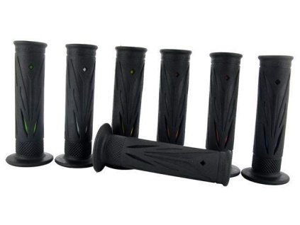 136001 progrip gumove gripy rukojeti pg731 road 22 25mm delka 122mm barva modra cerna dvo