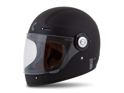 136949 cassida fibre cerna matna integralni prilba na motorku velikost s