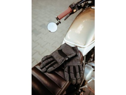 137000 broger california cerne kozene rukavice m