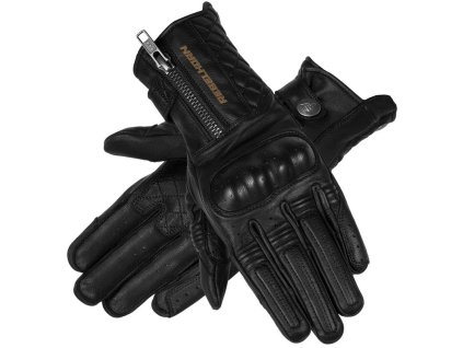 137969 rebelhorn hunter lady cerne damske kozene rukavice s