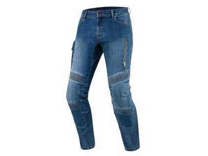 138254 rebelhorn vandal denim washed modre jeans kevlarove kalhoty 2834