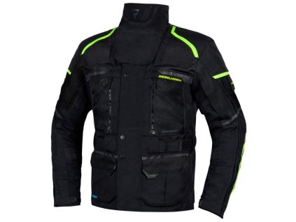 139154 rebelhorn cubby iv cerna fluo zluta textilni bunda xxl