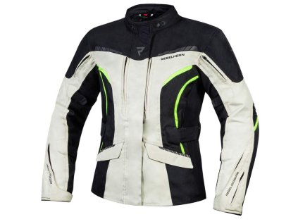 139244 rebelhorn hiker iii lady cerna seda fluo zluta damska textilni bunda xl