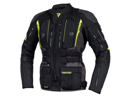 139319 rebelhorn patrol cerna fluo zluta textilni bunda xl