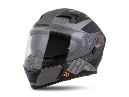 142379 cassida integral 3 0 drft seda matna cerna oranzova integralni helma m