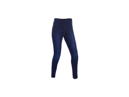 143531 oxford jeggings modre damske leginy s kevlar podsivkou velikost 10 28