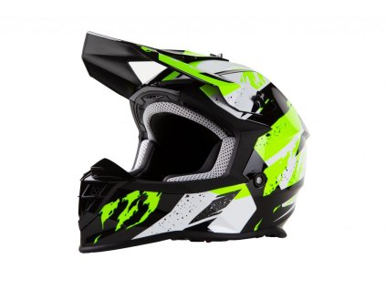 143663 maxx helmets mx 633 cross helma cernozelena reflex xxl