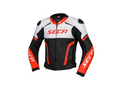 144335 seca hooligan bila fluo cervena kozena bunda 54