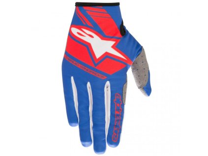 144794 alpinestars neo rukavice modra cervena m