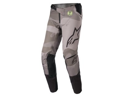 144797 alpinestars techstar limitovana edice ams kalhoty seda cerna zluta 32