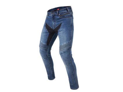 147152 rebelhorn eagle iii slim fit modre textilni kalhoty jeans 36 32
