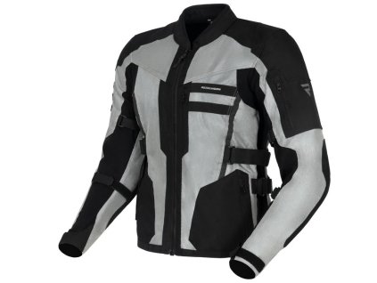 147734 rebelhorn scandal ii stribrna cerna textilni bunda 3xl